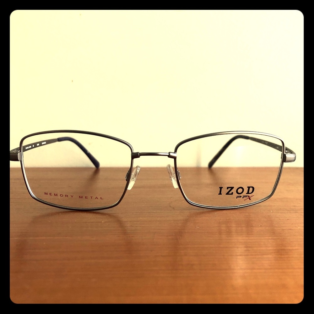 IZOD Men’s PeformX Gunmetal Eyeglass Frames X3003